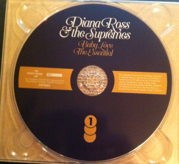 The Supremes : Baby Love The Essential Diana Ross & The Supremes (3xCD, Comp)