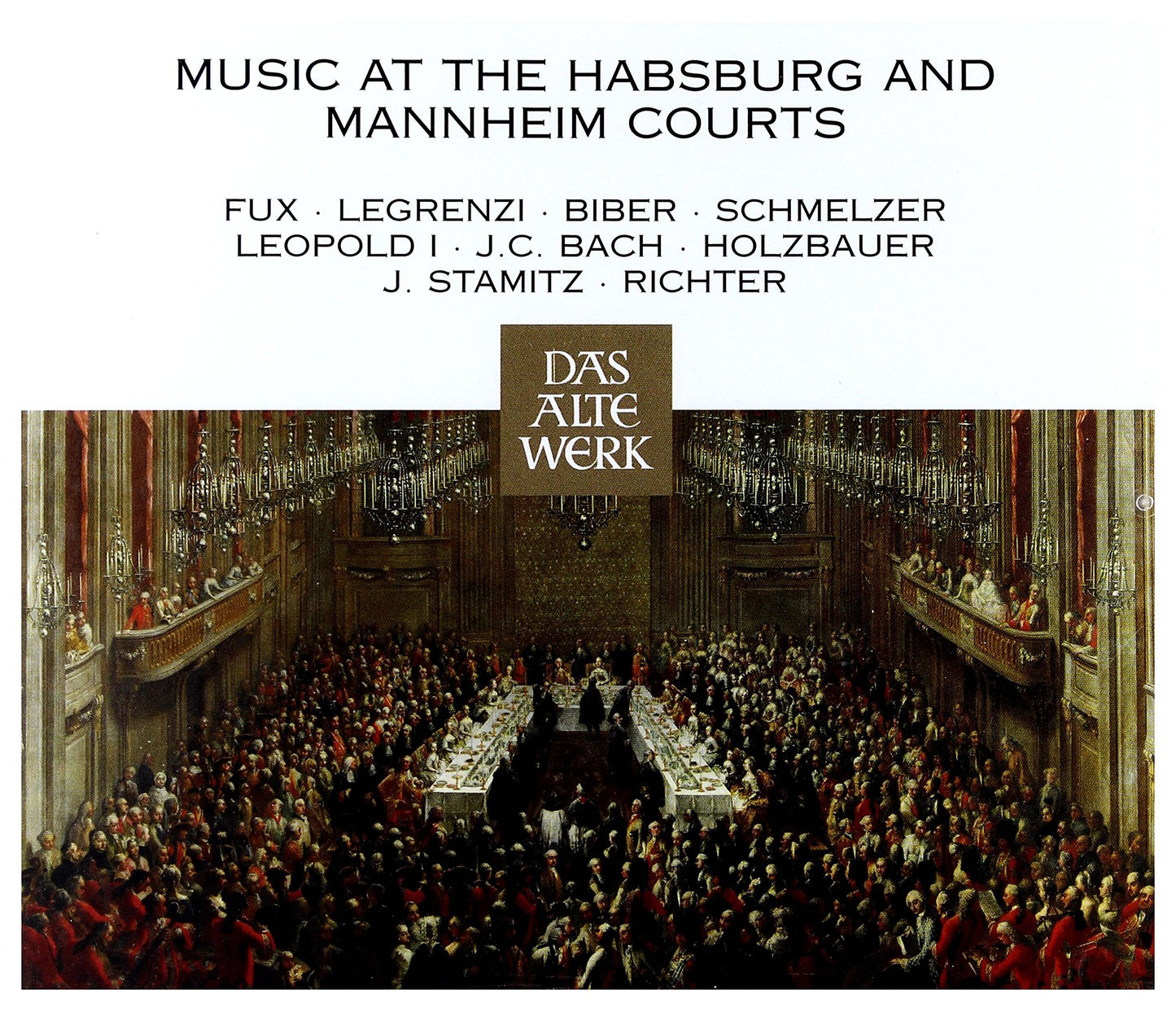 Nikolaus Harnoncourt Music At The Court Of Mannheim - Habsburg Court , Wien Am Hofe Leopolds I (Das Alte Werk) CD