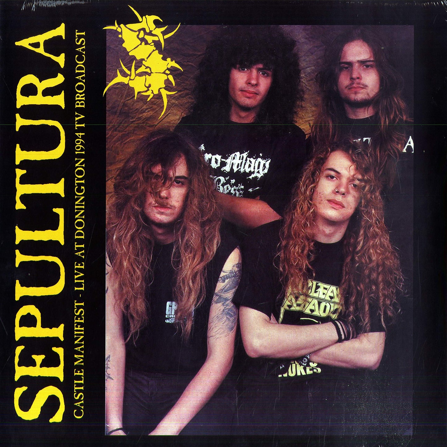 Sepultura Castle Manifest Live at Donington 1994 TV Broadcast Vinyl