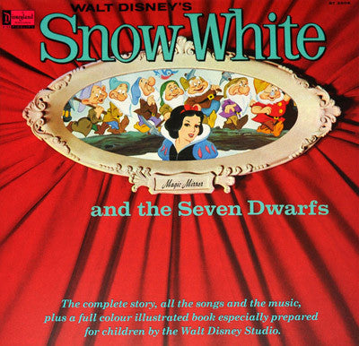 Unknown Artist : Walt Disney's Story Of Snow White And The Seven Dwarfs (LP, RE)