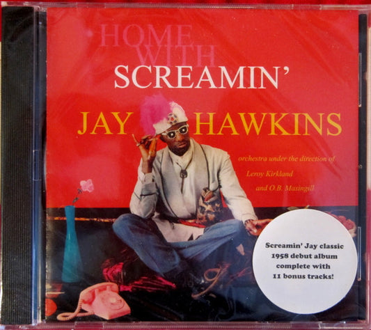 Screamin' Jay Hawkins : At Home With Screamin' Jay Hawkins  (CD, Album, RE)