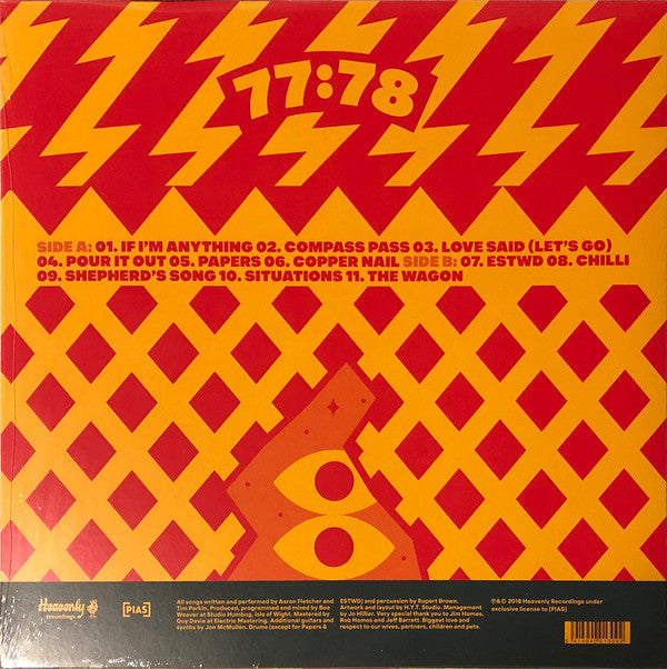 77:78 : Jellies (LP, Album, Ltd, Ora)