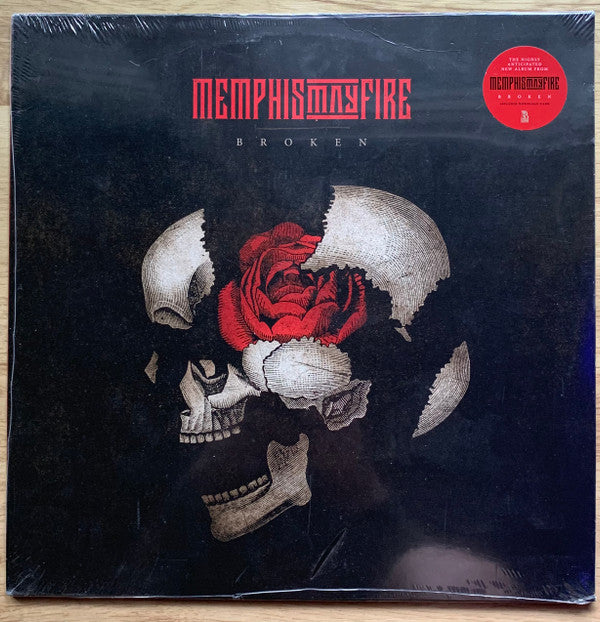 Memphis May Fire : Broken (LP, Album, Red)