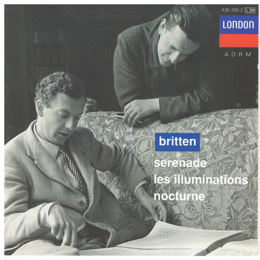 Britten* - Peter Pears : Serenade / Les Illuminations / Nocturne (CD, Album, RE, RM)