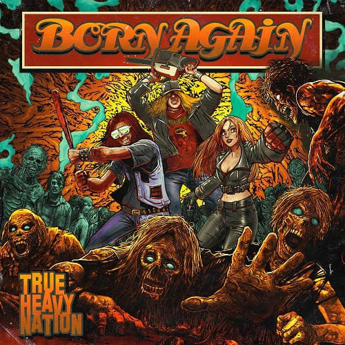 Born Again (4) : True Heavy Nation (CD, Album)