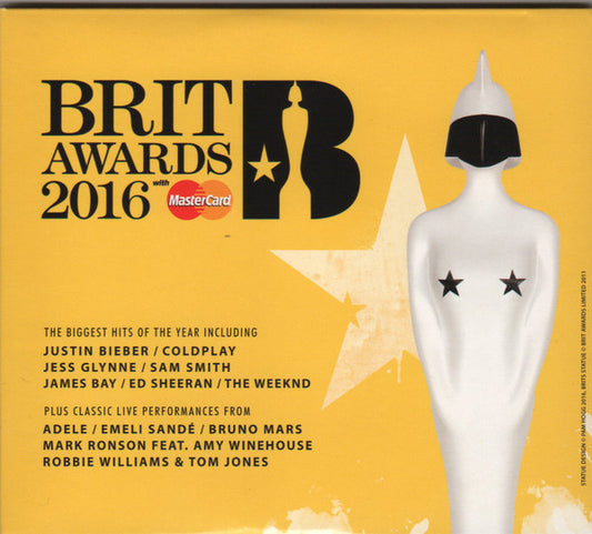 Various : BRIT Awards 2016 (3xCD, Comp)