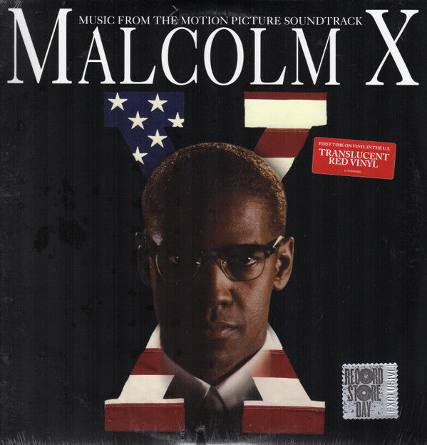 Various : Malcolm X (Music From The Motion Picture Soundtrack) (LP, Album, RSD, Comp, RE, Red)