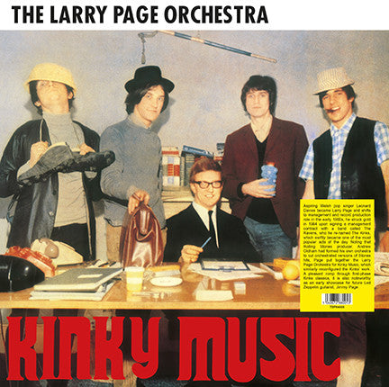 Larry Page Orchestra : Kinky Music (LP, Album, RE, 180)