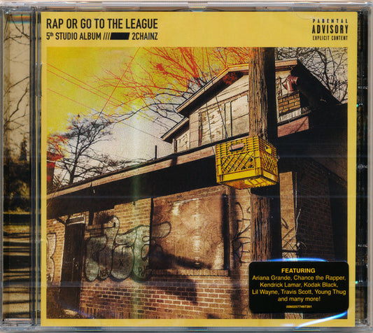 2 Chainz : Rap Or Go To The League (CD, Album)