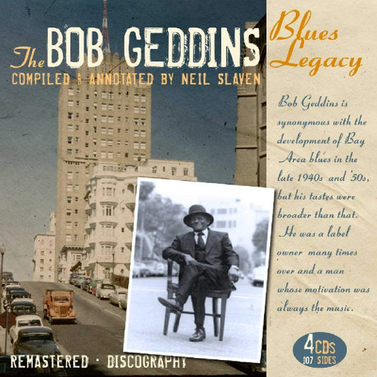 Various : The Bob Geddins Blues Legacy (4xCD, Comp)