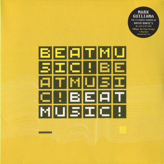 Mark Guiliana : Beat Music! Beat Music! Beat Music! (LP, Album, Yel)