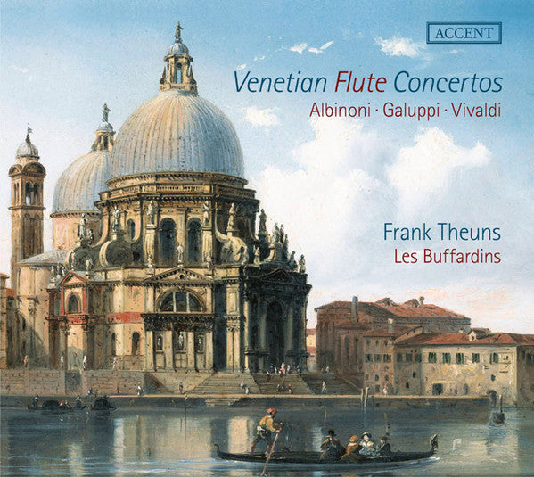 Frank Theuns, Les Buffardins : Venetian Flute Concertos (CD, Album)