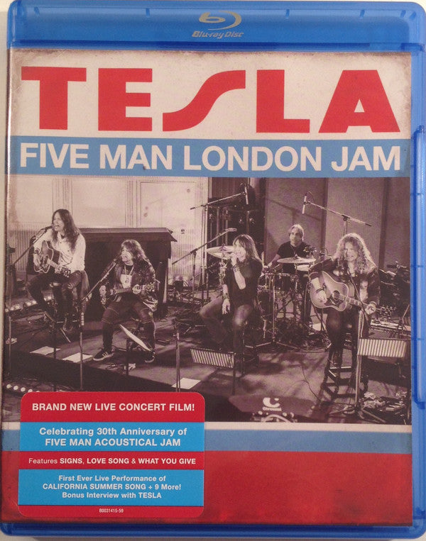 Tesla : Five Man London Jam (Blu-ray, Multichannel)