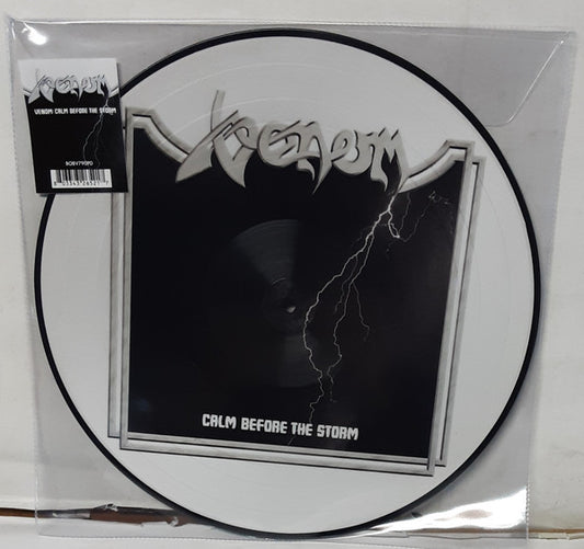 Venom (8) : Calm Before The Storm (LP, Album, Pic, RE)