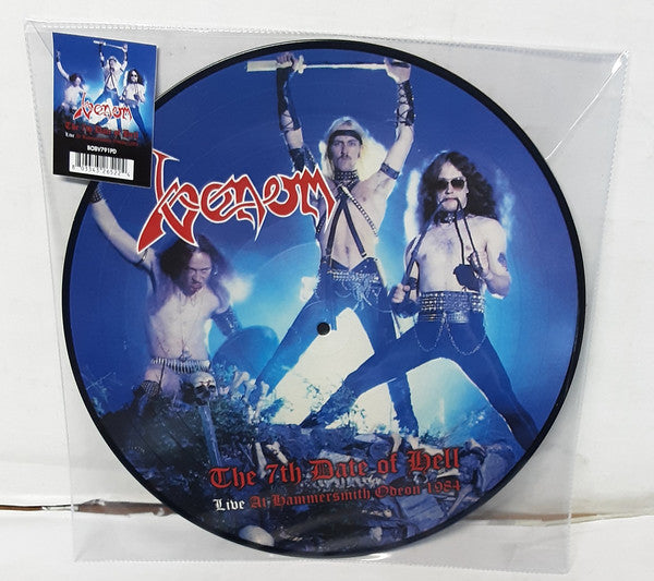 Venom (8) : The 7th Date Of Hell-Live At Hammersmith Odeon (LP, Album, Pic)