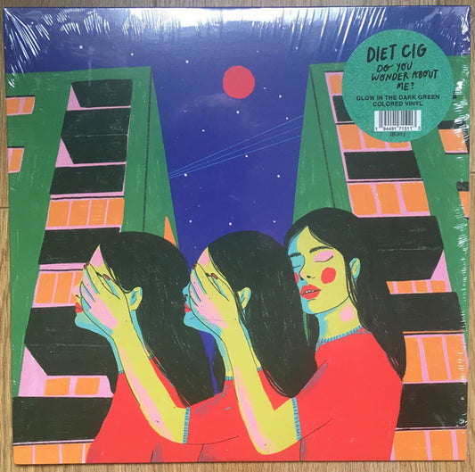 Diet Cig : Do You Wonder About Me? (LP, Album, Glo)