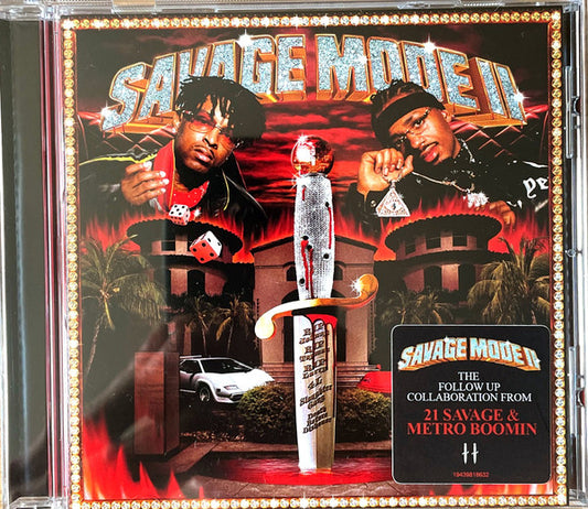 21 Savage & Metro Boomin : Savage Mode II (CD, Album)
