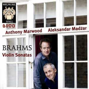 Anthony Marwood, Aleksandar Madžar, Johannes Brahms : Violin Sonatas  (CD, Album)