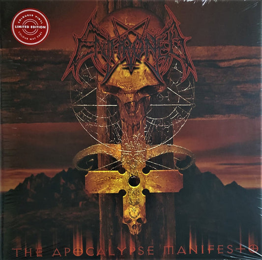 Enthroned : The Apocalypse Manifesto (LP, Album, Ltd, RE, Cle)