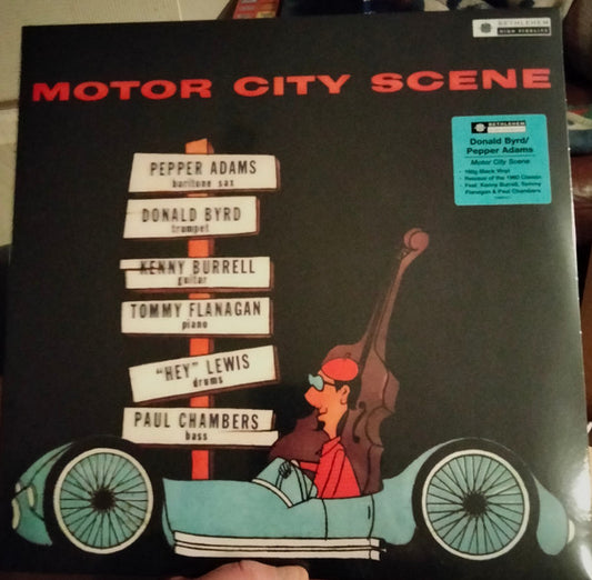 Pepper Adams, Donald Byrd : Motor City Scene (LP, Album, RE, 180)