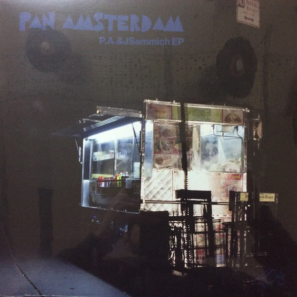 Pan Amsterdam : P.A.&Sammich EP (12", EP, Ltd, Num, Blu)