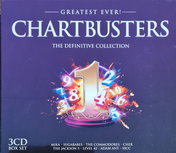 Various : Greatest Ever! Chartbusters (The Definitive Collection) (3xCD, Comp, Mono, Box)