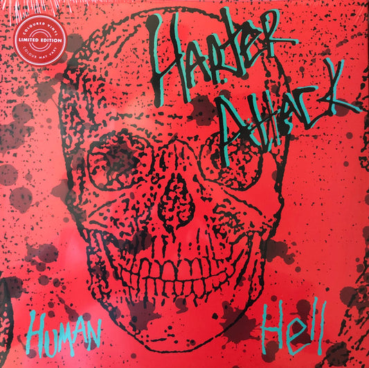 Harter Attack : Human Hell (LP, Album, RE)