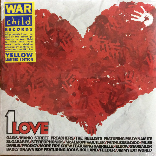 Various : 1 Love (2xLP, Album, Comp, Ltd, RE, Yel)