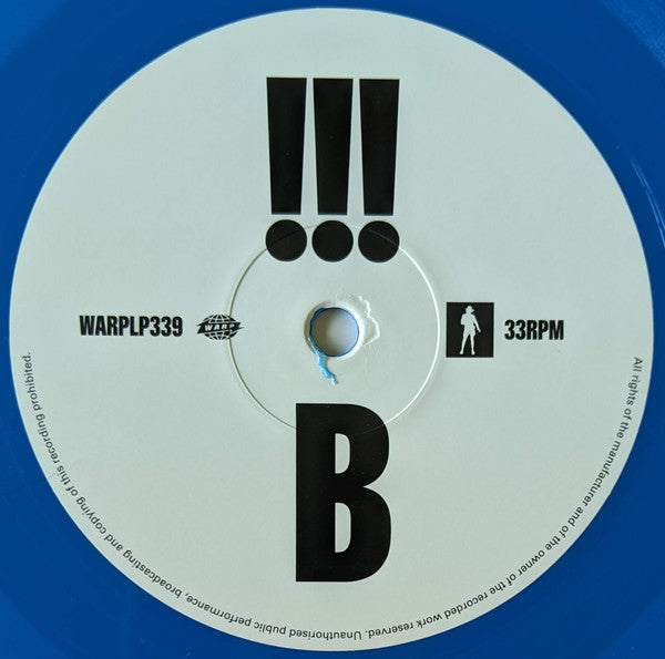 !!! : Let It Be Blue (LP, Album, Blu)