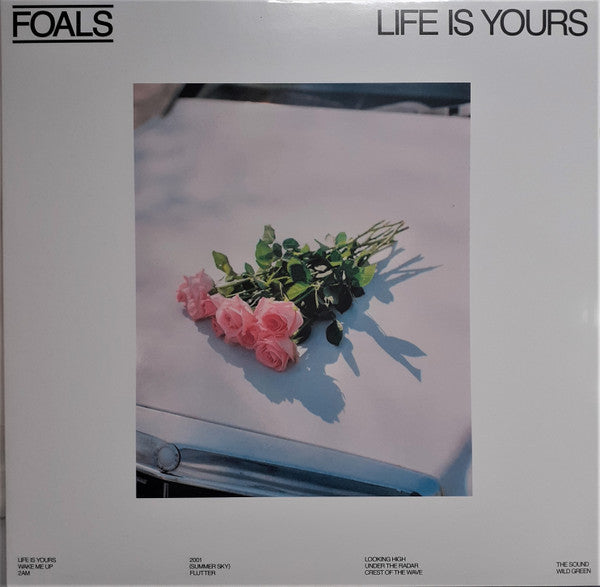 Foals : Life Is Yours (LP, Album, Ltd, Whi)