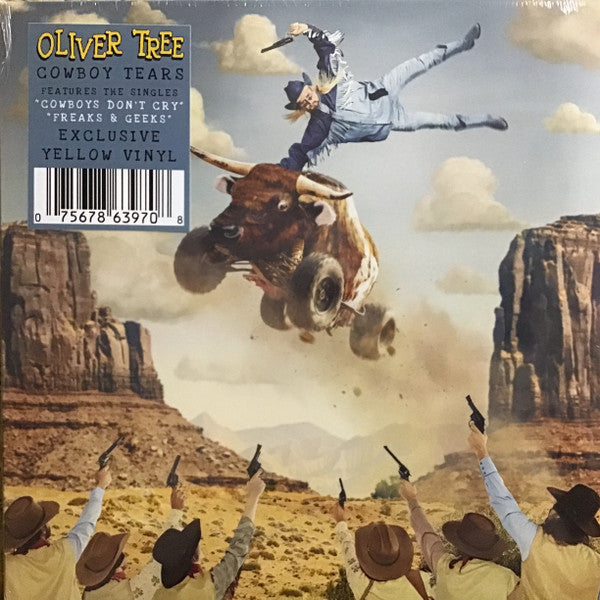 Oliver Tree : Cowboy Tears (LP, Album, Yel)