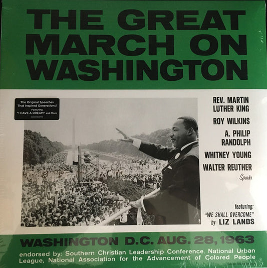 Various : The Great March On Washington (LP, RE)