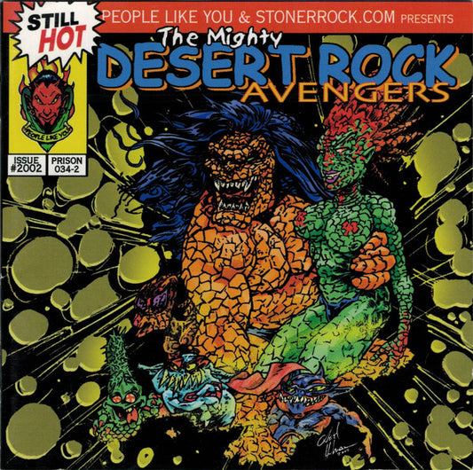 Various : The Mighty Desert Rock Avengers (2xCD, Comp)