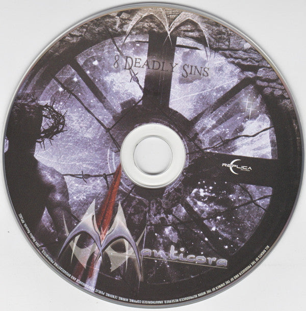 Manticora : 8 Deadly Sins (CD, Album)