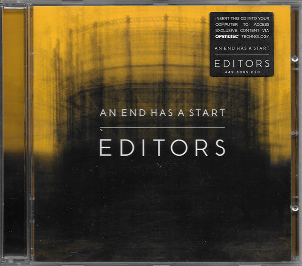 Editors : An End Has A Start (CD, Album, Enh)