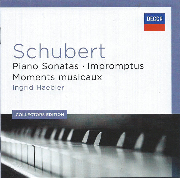 Franz Schubert, Ingrid Haebler : Piano Sonatas - Impromptus Moments Musicaux (7xCD + Box, Comp)