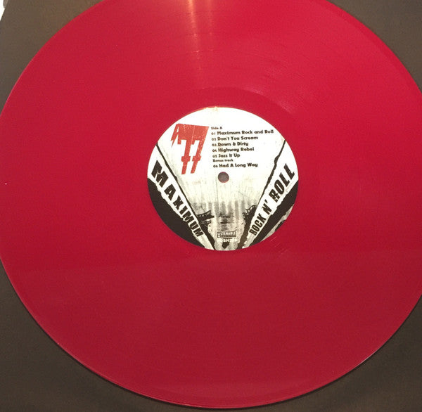 '77 : Maximum Rock N' Roll (LP, Album, Ltd, Red)