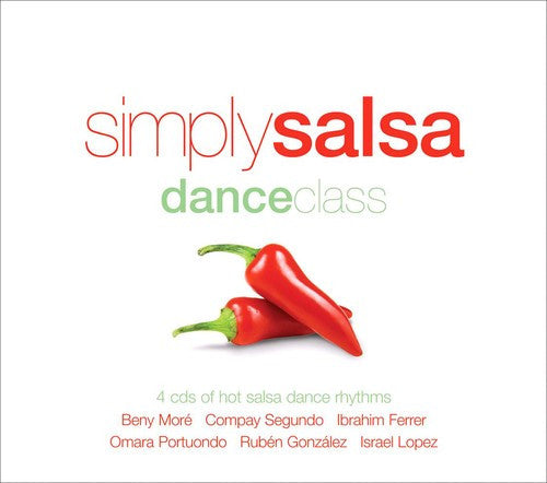 Various : Simply Salsa Dance Class (4xCD, Comp + Box)