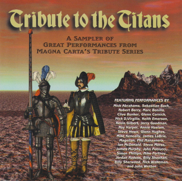 Various : Tribute To The Titans (CD, Album, Smplr)