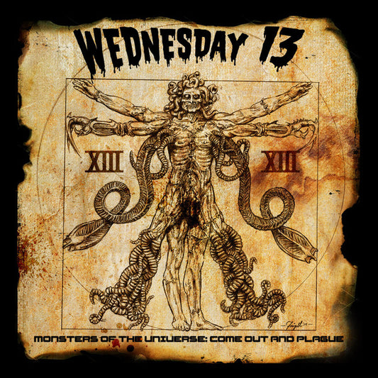 Wednesday 13 : Monsters Of The Universe: Come Out And Plague (CD, Album)