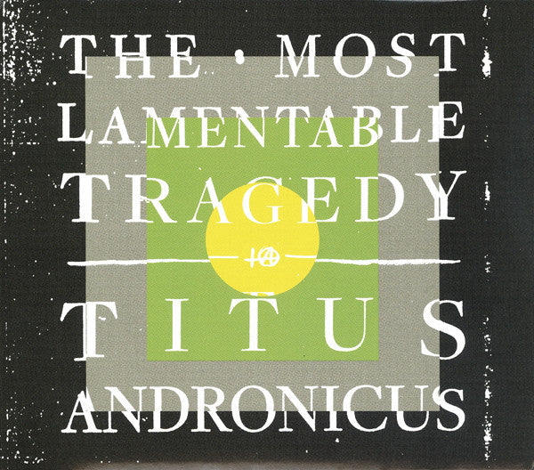 Titus Andronicus : The Most Lamentable Tragedy (2xCD, Album)