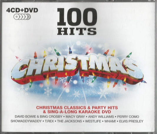 Various : 100 Hits Christmas (4xCD, Comp + DVD-V)