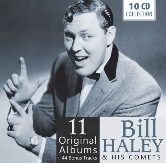 Bill Haley And His Comets : 11 Original Albums + 44 Bonus Tracks (10xCD, Album, Comp)